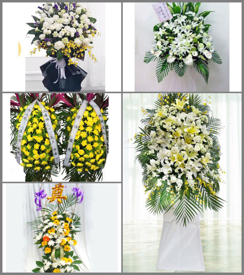 海南海口市龙华区新坡镇民丰村白事花篮预定